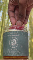 Load and play video in Gallery viewer, Raw Wildflower Honey
