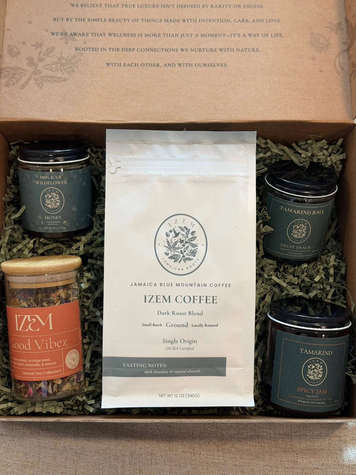 Root The Box The Roots Box: Perfect for Your Morning Rituals - Jamaican Inspired – IZEM